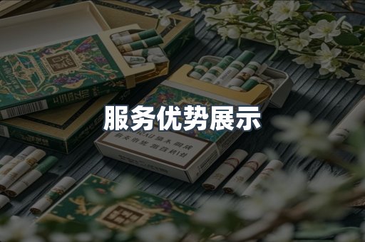 服务优势展示